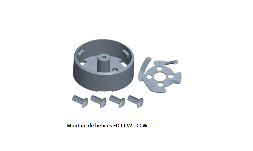 Montaje de helice FD1